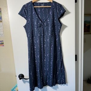 Toad&Co Rosemarie Dress, blue Size L